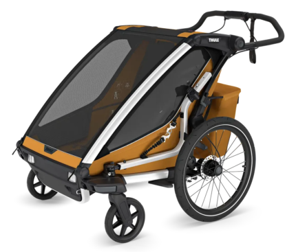 Kinderanhänger Sport 2 Double natural gold